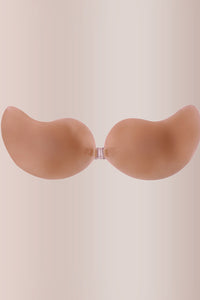 Willluxe® Seamless Mango Cup Silicone Sticky Bra with Push-Up Clasp