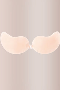 Willluxe® Seamless Mango Cup Silicone Sticky Bra with Push-Up Clasp