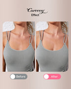 Willluxe® Seamless Mango Cup Silicone Sticky Bra with Push-Up Clasp