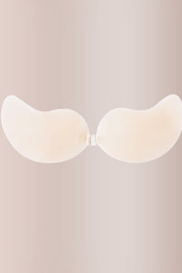 Willluxe® Seamless Mango Cup Silicone Sticky Bra with Push-Up Clasp