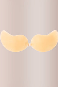 Willluxe® Seamless Mango Cup Silicone Sticky Bra with Push-Up Clasp