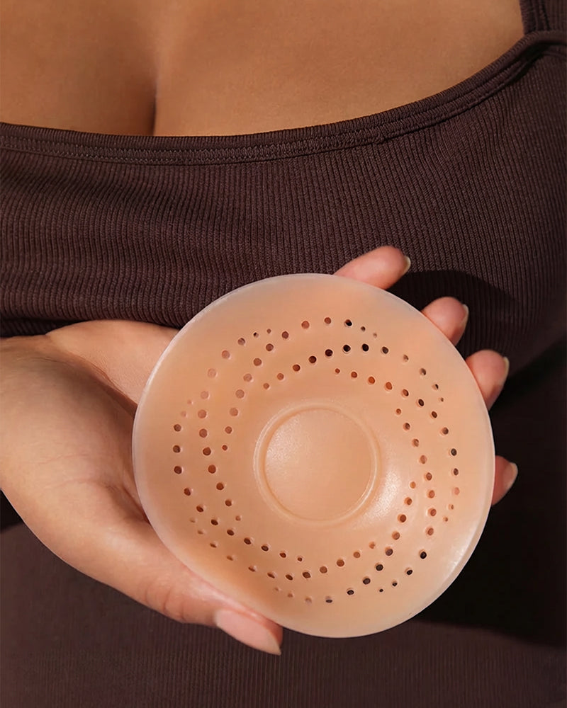 Willluxe® Breathable Spiral Silicone Nipple Covers - Ultra-Thin & Invisible