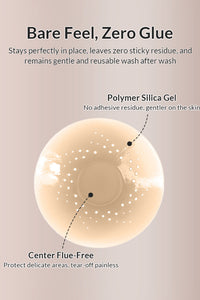 Willluxe® Breathable Spiral Silicone Nipple Covers - Ultra-Thin & Invisible