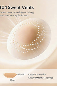 Willluxe® Breathable Spiral Silicone Nipple Covers - Ultra-Thin & Invisible