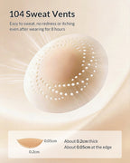 Willluxe® Breathable Spiral Silicone Nipple Covers - Ultra-Thin & Invisible