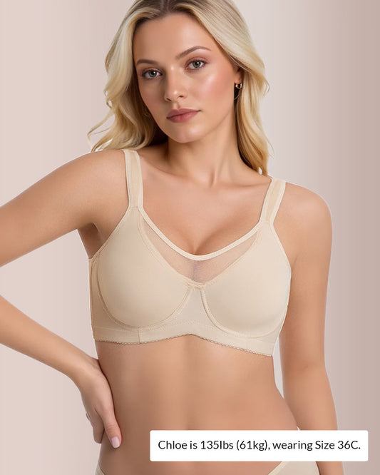 WILLLUXE® Seamless Posture Corrector Front-Closure Bra