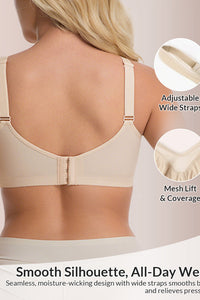 Willluxe® Plus Size Cooling Full Coverage Minimizer Bra