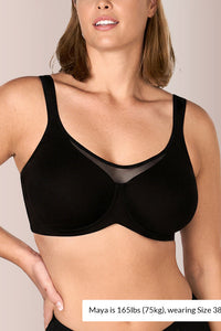 Willluxe® Plus Size Cooling Full Coverage Minimizer Bra