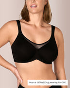 Willluxe® Plus Size Cooling Full Coverage Minimizer Bra