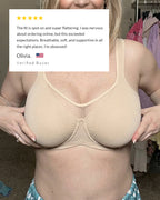 Willluxe® Plus Size Cooling Full Coverage Minimizer Bra