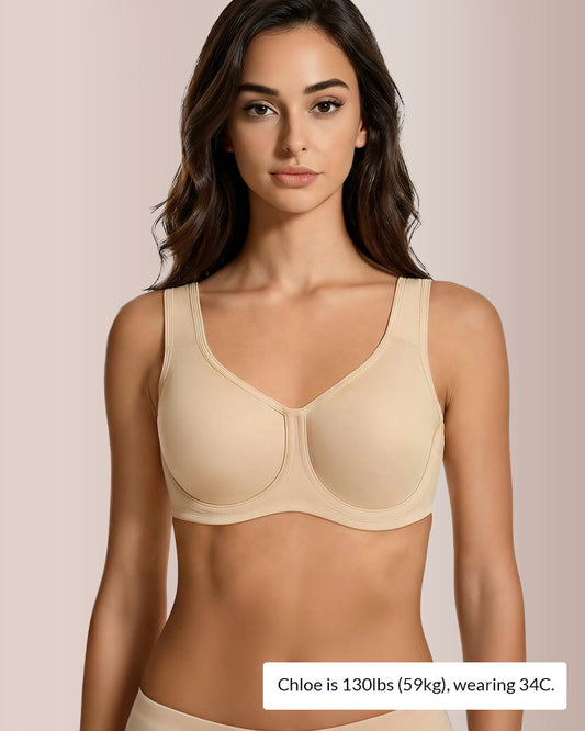 WILLLUXE® The Empower High-Intensity Underwire Sports Bra