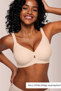 Willluxe® The CloudFit Seamless Jelly Support Minimizing Bra