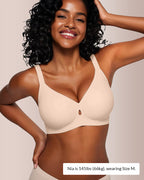 Willluxe® The CloudFit Seamless Jelly Support Minimizing Bra