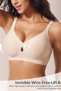 Willluxe® The CloudFit Seamless Jelly Support Minimizing Bra