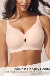 Willluxe® The CloudFit Seamless Jelly Support Minimizing Bra