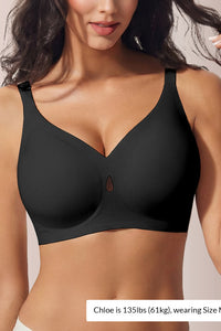 Willluxe® The CloudFit Seamless Jelly Support Minimizing Bra