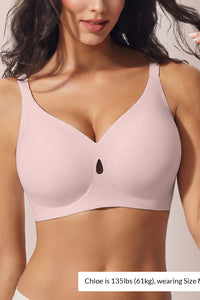 Willluxe® The CloudFit Seamless Jelly Support Minimizing Bra