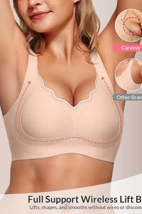 Willluxe® Seamless Wire-Free Anti-Sagging Lifting Bra