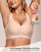 Willluxe® Seamless Wire-Free Anti-Sagging Lifting Bra