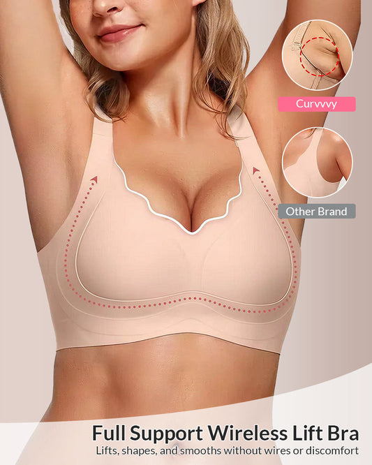 WILLLUXE® Seamless Wire-Free Anti-Sagging Lifting Bra