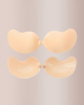 Willluxe® Breathable Push-Up Invisible Mango Sticky Bra