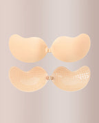 Willluxe® Breathable Push-Up Invisible Mango Sticky Bra