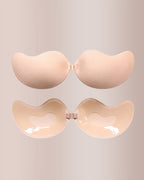 Willluxe® Breathable Push-Up Invisible Mango Sticky Bra