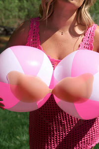 Willluxe® Seamless Deep-V Sticky Silicone Push-Up Bra