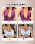 Willluxe® V-Shape Double-Sided Adhesive Push-Up Bra Inserts
