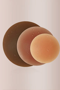 Willluxe® Seamless Silicone Nipple Covers with Non-Adhesive Center