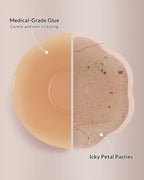 Willluxe® Seamless Silicone Nipple Covers with Non-Adhesive Center