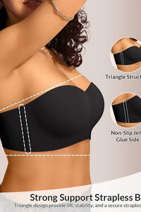Willluxe® Back Smoothing Strapless Wireless Multiway Support Bra
