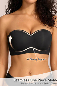 Willluxe® Back Smoothing Strapless Wireless Multiway Support Bra