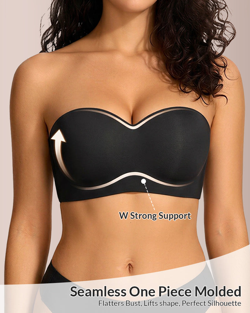 Willluxe® Back Smoothing Strapless Wireless Multiway Support Bra