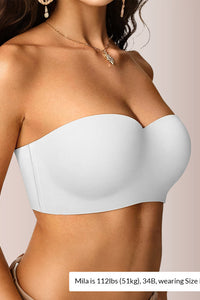 Willluxe® Back Smoothing Strapless Wireless Multiway Support Bra