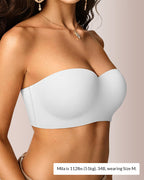 Willluxe® Back Smoothing Strapless Wireless Multiway Support Bra