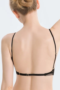 Willluxe® French Lace Wire-Free Thin Invisible U-Shaped Backless Triangle Bras