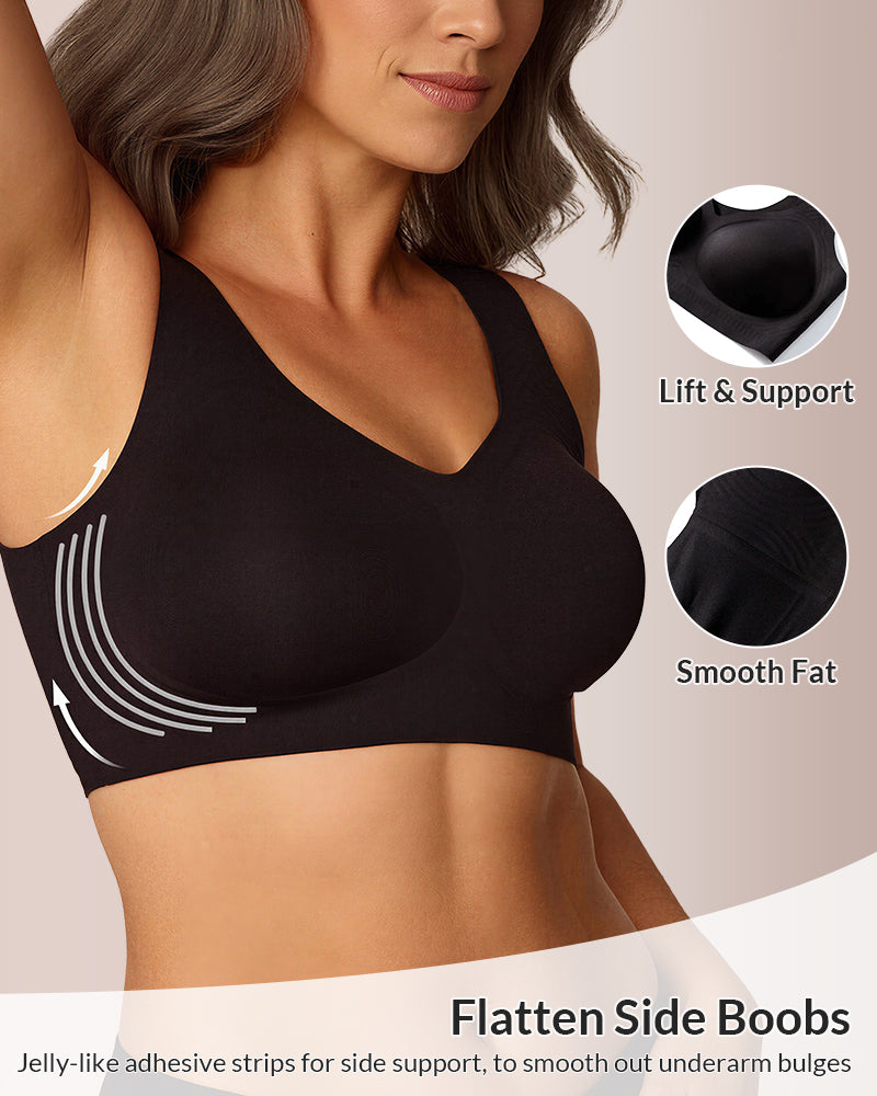 Willluxe® Plus Size Full Coverage Seamless Minimizer Bra