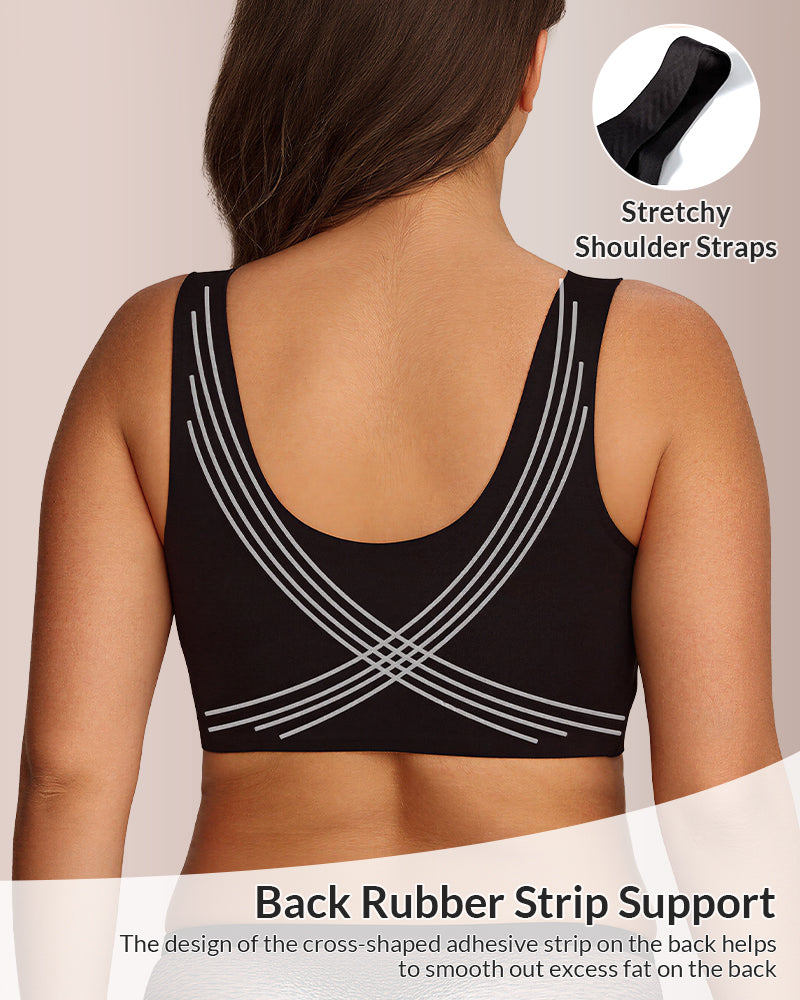 Willluxe® Plus Size Full Coverage Seamless Minimizer Bra