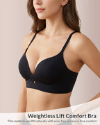Willluxe® Seamless U-Back Wireless 3D Push-Up Bra