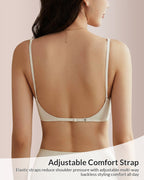 Willluxe® Seamless U-Back Wireless 3D Push-Up Bra