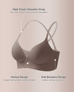 Willluxe® Seamless U-Back Wireless 3D Push-Up Bra