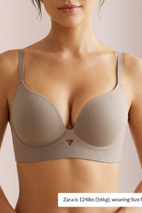 Willluxe® Seamless U-Back Wireless 3D Push-Up Bra