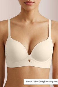 Willluxe® Seamless U-Back Wireless 3D Push-Up Bra