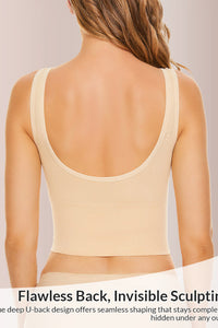 Willluxe® Seamless Deep-V Shaping Bra With Wide Straps