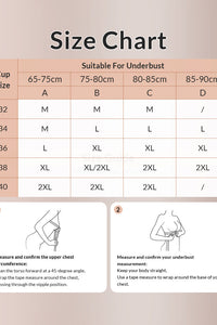 Willluxe® Seamless Deep-V Shaping Bra With Wide Straps