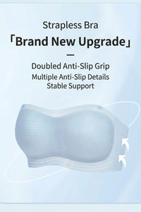 Willluxe® Chrysanthemum Cup Soft Support Strapless Bralette