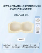 Willluxe® Chrysanthemum Cup Soft Support Strapless Bralette