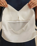 Willluxe® French Silk Satin Camisole - Wire-Free Triangle Bralette