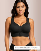 Willluxe® Seamless Posture Corrector Wireless Bra - Front Closure Lift & Support